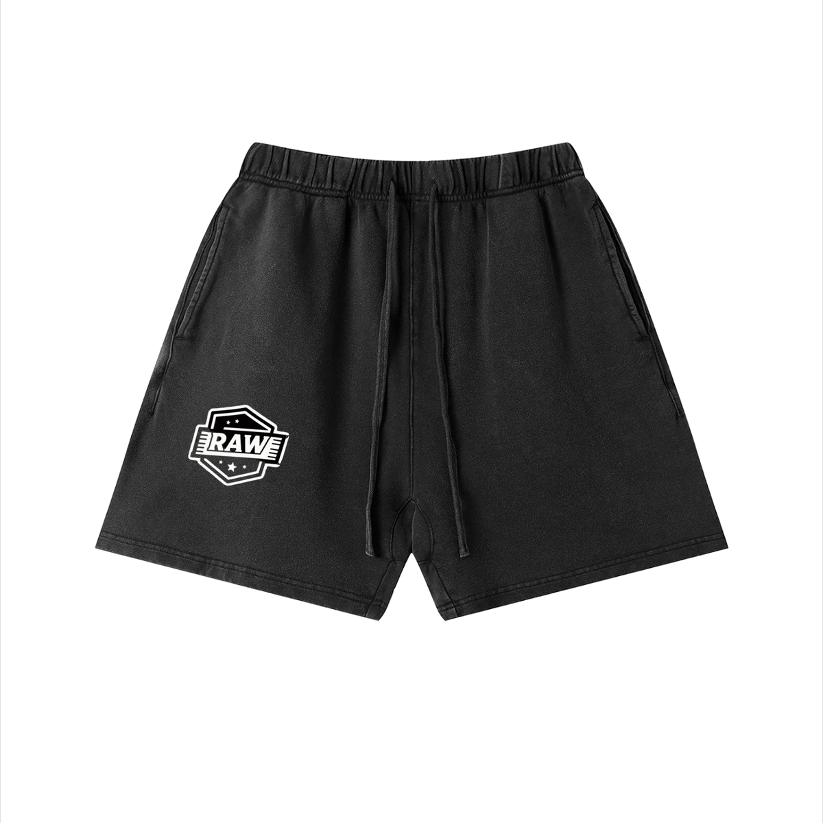 Unisex Vintage Wash Cotton Shorts